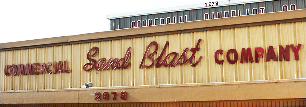 Commercial Sand Blast Company Building